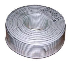 Кабель коаксиальный Lanmaster TWT-RG6U-CS48/1-WH RG-6/U FTP 75Om PVC внутренний 100м белый Кабель коаксиальный Lanmaster TWT-RG6U-CS48/1-WH RG-6/U FTP 75Om PVC внутренний 100м белый