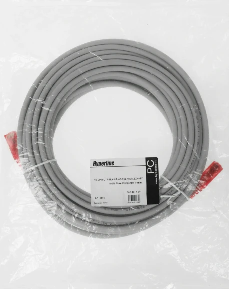 Патч-корд Lanmaster TWT-45-45-7.0-GY cat.5E 7м серый RJ-45 (m)-RJ-45 (m)