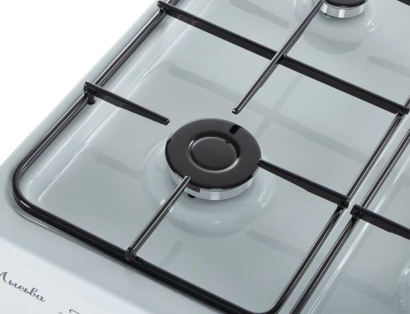 Плита Комбинированная Лысьва ЭГ 401 СТ-2у белый (без крышки) реш.сталь Плита Комбинированная Лысьва ЭГ 401 СТ-2у белый (без крышки) реш.сталь