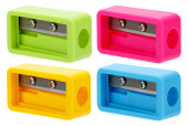 Точилка для карандашей ручная Deli EH556 1 отверстие пластик ассорти Точилка для карандашей ручная Deli EH556 1 отверстие пластик ассорти