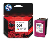 Картридж струйный HP 651 C2P11AE многоцветный (300стр.) для HP DJ IA Картридж струйный HP 651 C2P11AE многоцветный (300стр.) для HP DJ IA