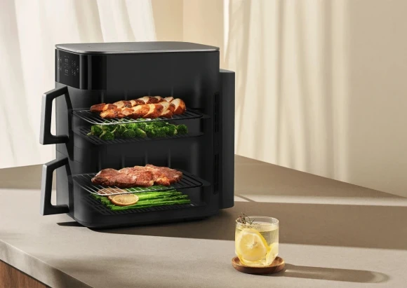 Аэрогриль Xiaomi Air Fryer MAF-DS1201 12л 2800Вт черный (BHR0883EU)