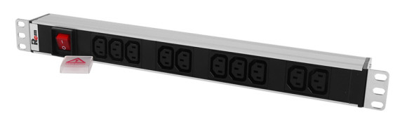 Блок распределения питания Rem R-10-10C13-V-440-Z гор.размещ. 10xC13 базовые 10A C14 Блок распределения питания Rem R-10-10C13-V-440-Z гор.размещ. 10xC13 базовые 10A C14