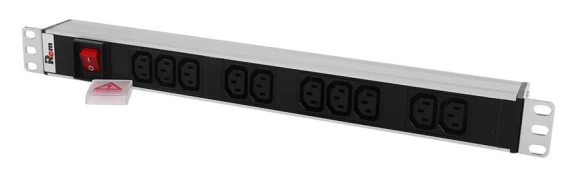 Блок распределения питания Rem R-10-10C13-V-440-Z гор.размещ. 10xC13 базовые 10A C14 Блок распределения питания Rem R-10-10C13-V-440-Z гор.размещ. 10xC13 базовые 10A C14