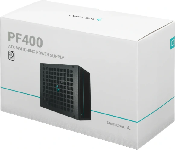 Блок питания Deepcool ATX 400W PF400 80+ white (20+4pin) APFC 120mm fan 6xSATA RTL Блок питания Deepcool ATX 400W PF400 80+ white (20+4pin) APFC 120mm fan 6xSATA RTL