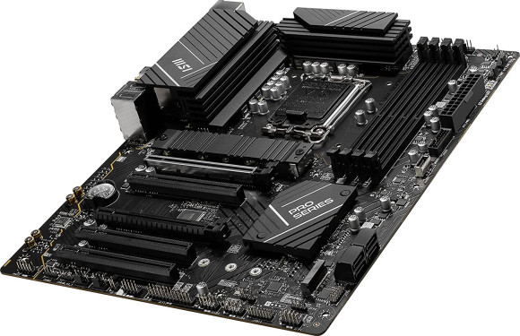Материнская плата MSI PRO B760-P WIFI DDR4 Soc-1700 Intel B760 4xDDR4 ATX AC`97 8ch(7.1) 2.5Gg+HDMI+DP Материнская плата MSI PRO B760-P WIFI DDR4 Soc-1700 Intel B760 4xDDR4 ATX AC`97 8ch(7.1) 2.5Gg+HDMI+DP