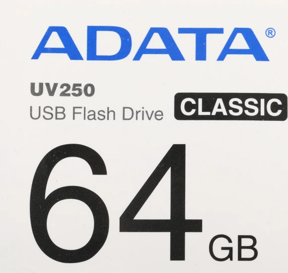 Флеш Диск A-Data 64Gb UV250 AUV250-64G-RBK USB2.0 серебристый Флеш Диск A-Data 64Gb UV250 AUV250-64G-RBK USB2.0 серебристый