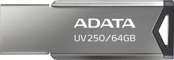 Флеш Диск A-Data 64Gb UV250 AUV250-64G-RBK USB2.0 серебристый Флеш Диск A-Data 64Gb UV250 AUV250-64G-RBK USB2.0 серебристый