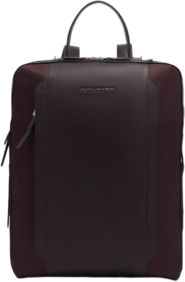 Рюкзак женский Piquadro Lyra CA7042W92T/N черный нейлон/натур.кожа