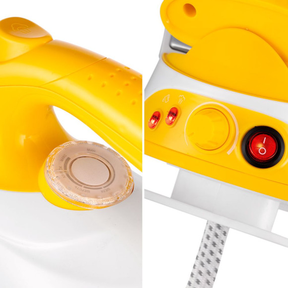 Парогенератор Kitfort КТ-9135 2000Вт желтый/белый Парогенератор Kitfort КТ-9135 2000Вт желтый/белый