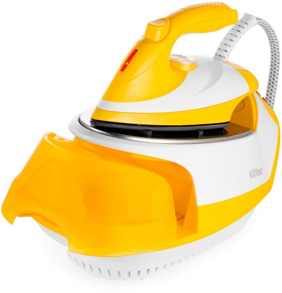 Парогенератор Kitfort КТ-9135 2000Вт желтый/белый Парогенератор Kitfort КТ-9135 2000Вт желтый/белый
