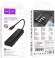 Разветвитель USB-C Hoco HB41 Type-C 4порт. черный Разветвитель USB-C Hoco HB41 Type-C 4порт. черный