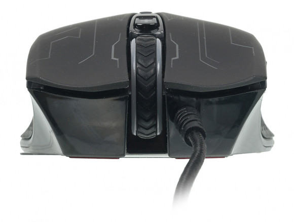 Мышь A4Tech Bloody Q51 черный/рисунок оптическая 6200dpi USB 8but