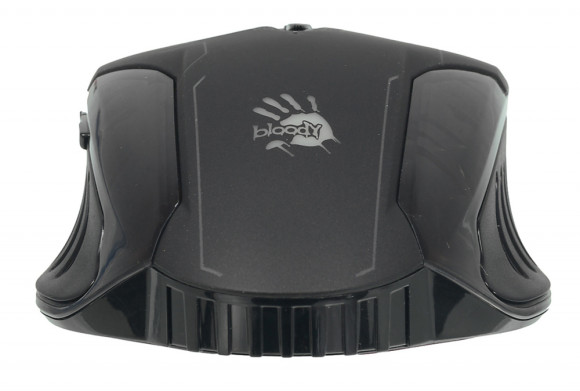 Мышь A4Tech Bloody Q51 черный/рисунок оптическая 6200dpi USB 8but