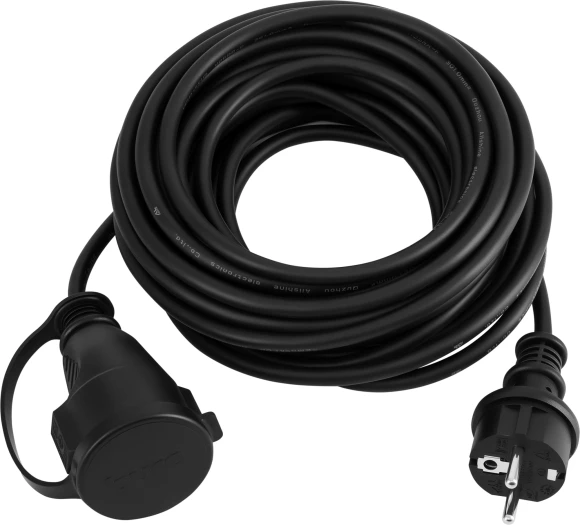 Сетевой удлинитель Buro BU-PS1.10/FRB-16 10м (1 розетка) черный (пакет ПЭ)