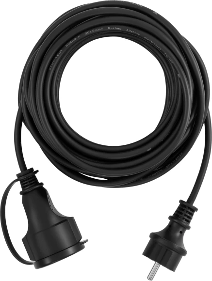 Сетевой удлинитель Buro BU-PS1.10/FRB-16 10м (1 розетка) черный (пакет ПЭ)