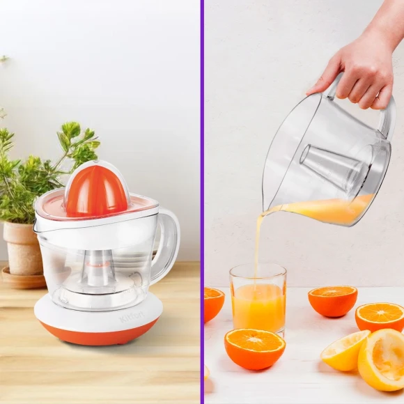 Соковыжималка цитрусовая Kitfort КТ-1148-2 25Вт рез.сок.:700мл. белый/оранжевый Соковыжималка цитрусовая Kitfort КТ-1148-2 25Вт рез.сок.:700мл. белый/оранжевый