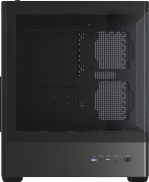 Корпус Accord ACC-R4A черный без БП ATX 7x120mm 1xUSB3.0 audio bott PSU Корпус Accord ACC-R4A черный без БП ATX 7x120mm 1xUSB3.0 audio bott PSU