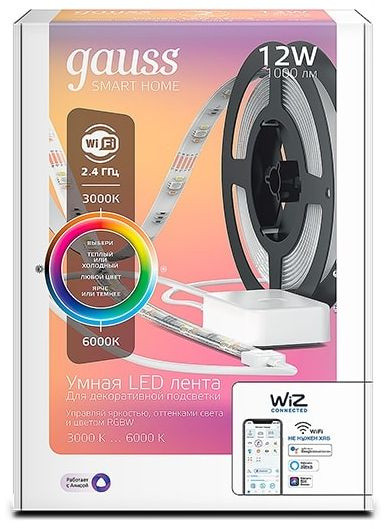 Умная светодиодная лента Gauss Smart Home 3м (5010122)