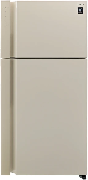 Холодильник Hitachi R-V660PUC7-1 BEG 2-хкамерн. бежевый глянц. инвертер