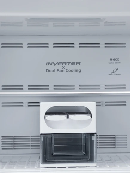 Холодильник Hitachi R-V660PUC7-1 BEG 2-хкамерн. бежевый глянц. инвертер