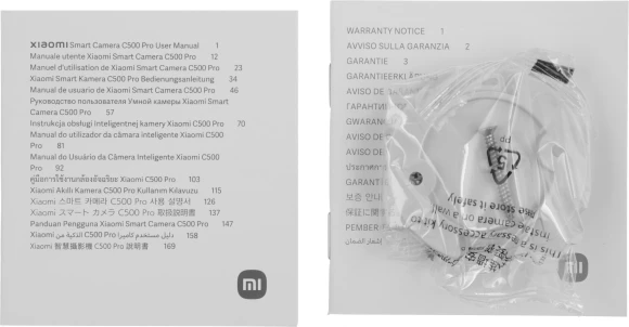 Камера видеонаблюдения IP Xiaomi Smart Camera C500 Pro Wi-Fi 4-4мм цв. корп.:белый/черный (BHR8088GL)