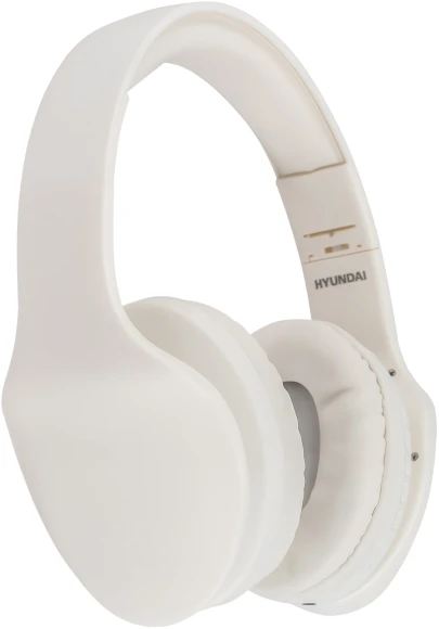 Гарнитура накладные Hyundai H-HP104 белый беспроводные bluetooth оголовье (HHP104W) Гарнитура накладные Hyundai H-HP104 белый беспроводные bluetooth оголовье (HHP104W)