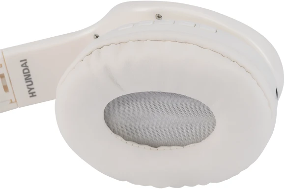 Гарнитура накладные Hyundai H-HP104 белый беспроводные bluetooth оголовье (HHP104W) Гарнитура накладные Hyundai H-HP104 белый беспроводные bluetooth оголовье (HHP104W)