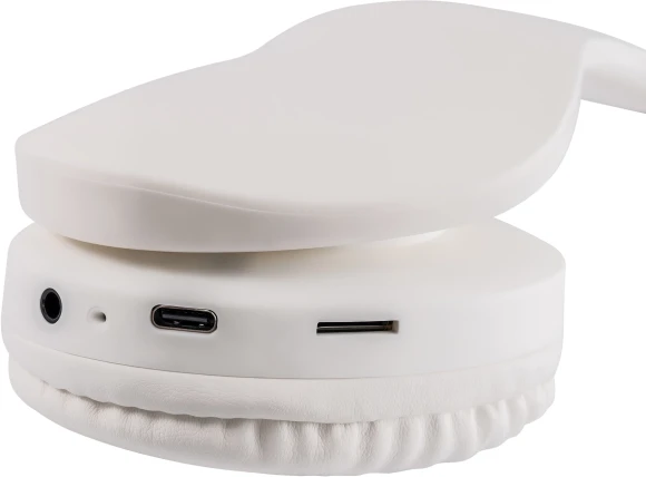 Гарнитура накладные Hyundai H-HP104 белый беспроводные bluetooth оголовье (HHP104W) Гарнитура накладные Hyundai H-HP104 белый беспроводные bluetooth оголовье (HHP104W)