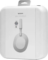 Гарнитура мониторные Sony WH-1000XM5 1.2м серебристый беспроводные bluetooth оголовье (WH-1000XM5/SC) Гарнитура мониторные Sony WH-1000XM5 1.2м серебристый беспроводные bluetooth оголовье (WH-1000XM5/SC)