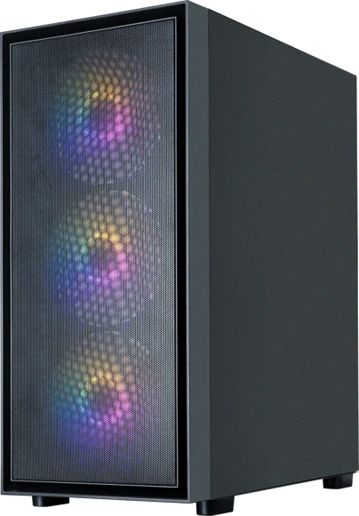 Корпус Zalman S6 черный без БП ATX 7x120mm 2x140mm 1xUSB2.0 1xUSB3.0 audio bott PSU