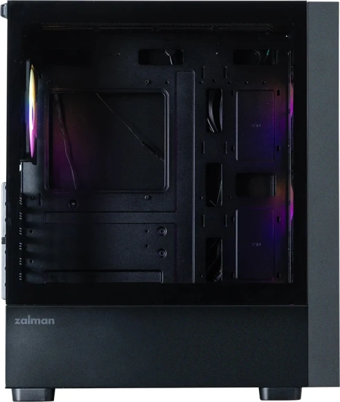 Корпус Zalman S6 черный без БП ATX 7x120mm 2x140mm 1xUSB2.0 1xUSB3.0 audio bott PSU