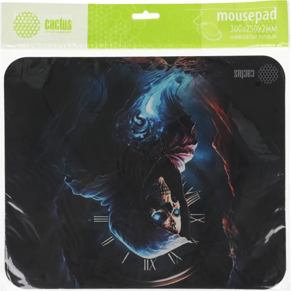 Коврик для мыши Cactus Time рисунок 300x250x3мм (CS-MP-D14M)