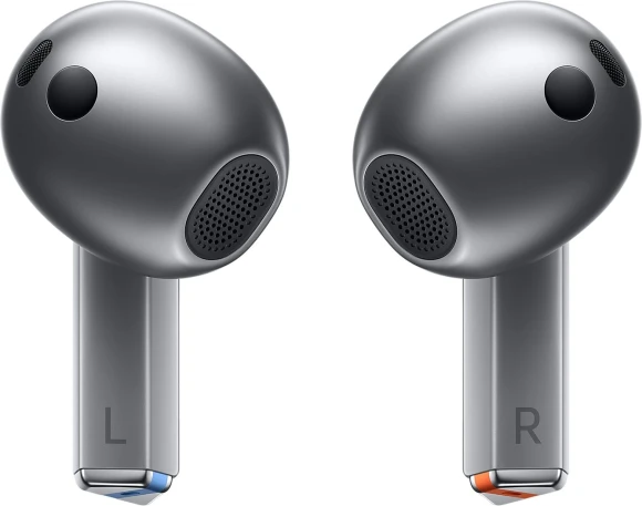 Гарнитура вкладыши Samsung Galaxy Buds 3 серебристый беспроводные bluetooth в ушной раковине (SM-R530NZAACIS) Гарнитура вкладыши Samsung Galaxy Buds 3 серебристый беспроводные bluetooth в ушной раковине (SM-R530NZAACIS)