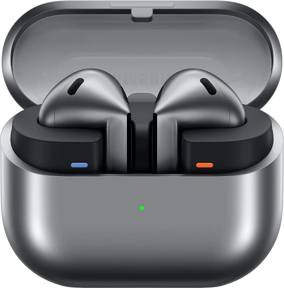 Гарнитура вкладыши Samsung Galaxy Buds 3 серебристый беспроводные bluetooth в ушной раковине (SM-R530NZAACIS) Гарнитура вкладыши Samsung Galaxy Buds 3 серебристый беспроводные bluetooth в ушной раковине (SM-R530NZAACIS)