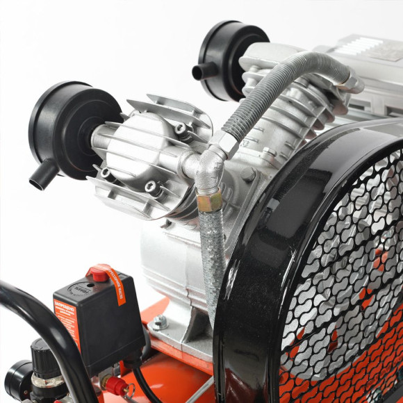 Компрессор поршневой Patriot PTR 50-450A масляный 450л/мин 50л 2200Вт оранжевый/черный