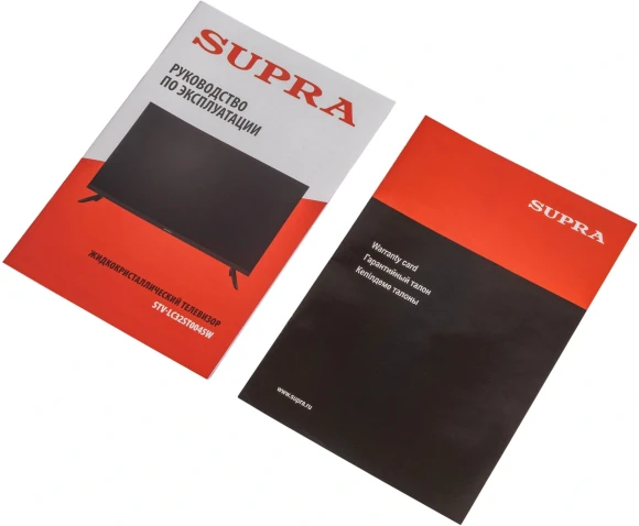 Телевизор LED Supra 32" STV-LC32ST0045W черный HD 60Hz DVB-T DVB-T2 DVB-C USB WiFi Smart TV (RUS)