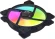 Вентилятор для корпуса GMNG GG-CF120ARGB1-PWMBK ARGB 120х120x25 черный 4-pin 26дБ Ret