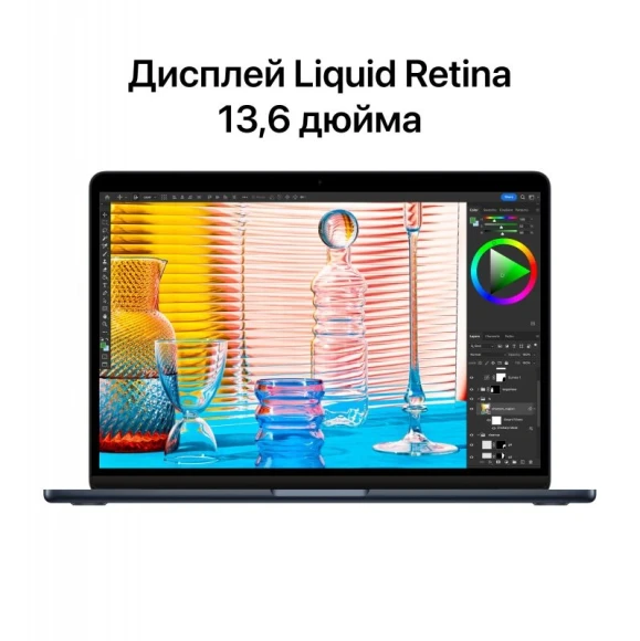 Ноутбук Apple MacBook Air A2681 M2 8 core 16Gb SSD256Gb/8 core GPU 13.6" IPS (2560x1664) macOS midnight WiFi BT Cam (MC7X4HN/A) Ноутбук Apple MacBook Air A2681 M2 8 core 16Gb SSD256Gb/8 core GPU 13.6" IPS (2560x1664) macOS midnight WiFi BT Cam (MC7X4HN/A)