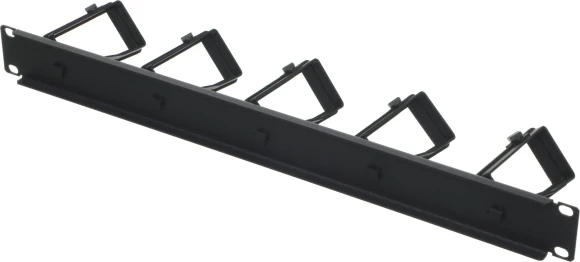 Кабельный органайзер горизонтальный C3 Solutions C3.OH1001 односторонний кольца 1U шир.:19" глуб.:60мм