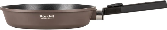 Сковорода Rondell Praline RDA-1564 круглая 24см покрытие: Xylan Plus ручка съемная (без крышки) коричневый