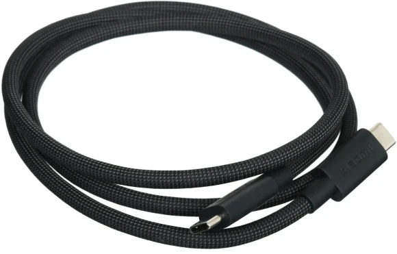 Кабель Xiaomi BHR087BGL USB Type-C (m)-USB Type-C (m) 1м черный
