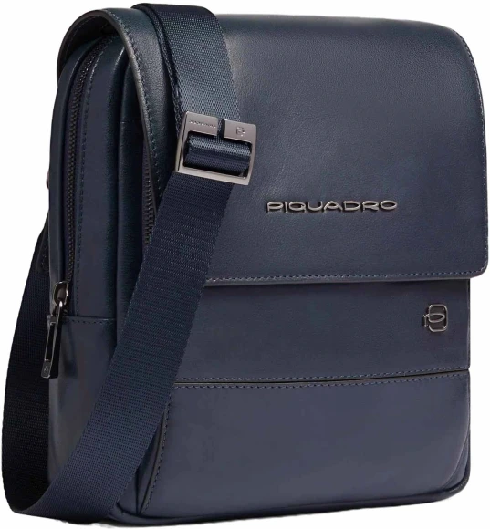 Сумка мужская Piquadro Philip CA6791W136/BLU синяя натур.кожа