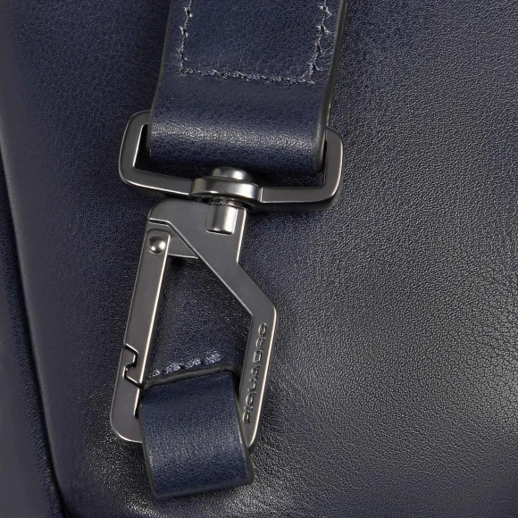 Сумка мужская Piquadro Philip CA6791W136/BLU синяя натур.кожа