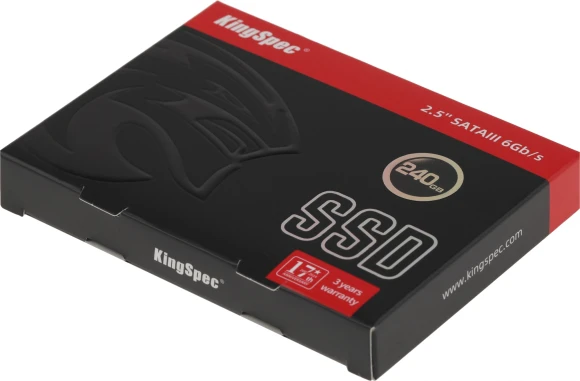 Накопитель SSD Kingspec SATA-III 240GB P4-240 2.5" Накопитель SSD Kingspec SATA-III 240GB P4-240 2.5"