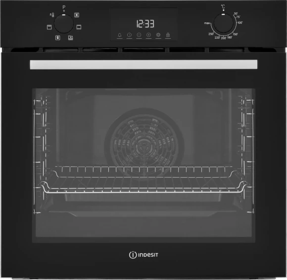 Духовой шкаф Электрический Indesit IFE 3644 J BL черный Духовой шкаф Электрический Indesit IFE 3644 J BL черный