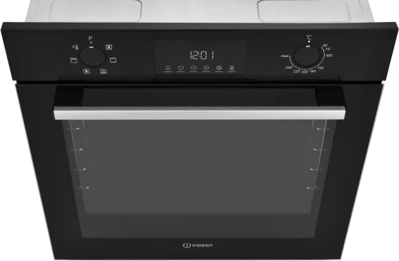 Духовой шкаф Электрический Indesit IFE 3644 J BL черный Духовой шкаф Электрический Indesit IFE 3644 J BL черный