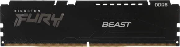 Память DDR5 2x32GB 5200MHz Kingston KF552C40BWAK2-64 Fury Beast RGB RTL Gaming PC5-41600 CL40 DIMM 288-pin 1.25В single rank с радиатором Ret