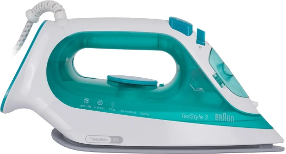 Утюг Braun SI3041GR 2350Вт бирюзовый Утюг Braun SI3041GR 2350Вт бирюзовый