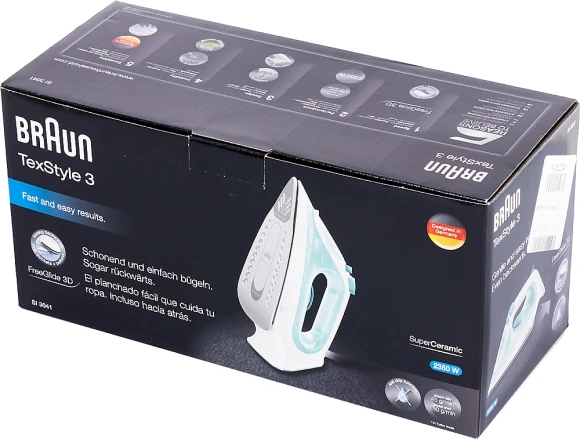 Утюг Braun SI3041GR 2350Вт бирюзовый Утюг Braun SI3041GR 2350Вт бирюзовый